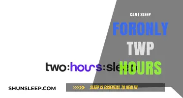 Sleepless Nights: Surviving on Just Two Hours of Rest