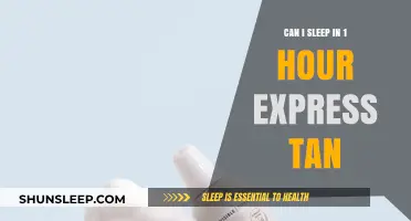Snooze or Bronze: Can You Really Sleep Through a 1-Hour Express Tan?