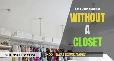How to Sleep Peacefully in a Closet-less Room