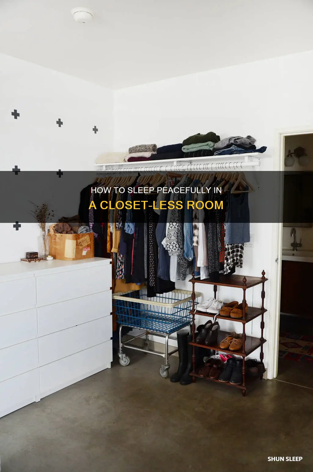 can i sleep in a room without a closet