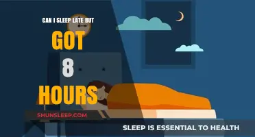 Snooze or Not: Achieving 8 Hours of Sleep on a Late Schedule