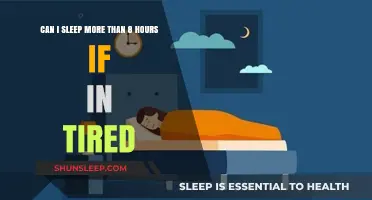 Exploring the Benefits of Sleeping More Than 8 Hours When Fatigued