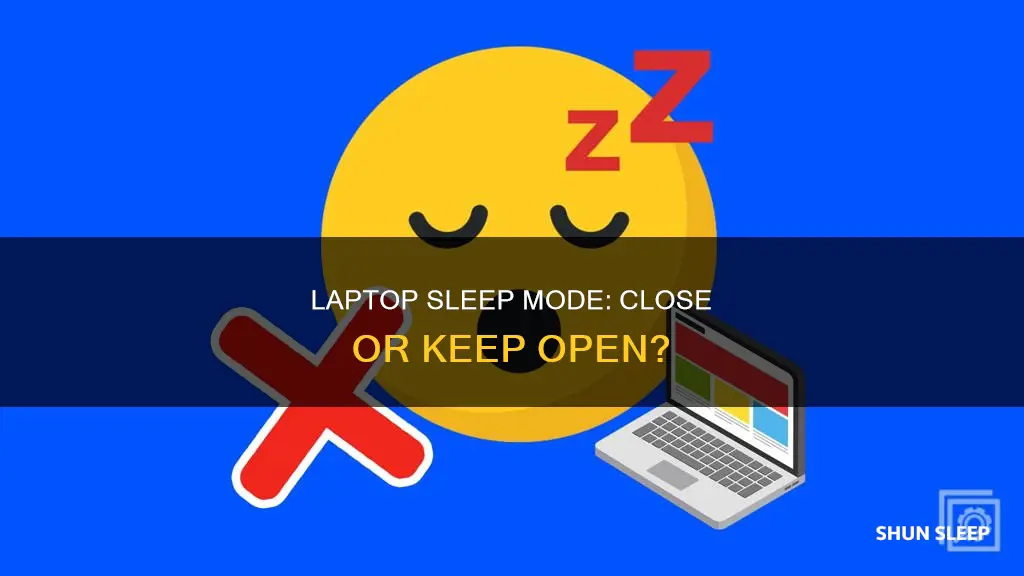 can i sleep my laptop without closing jt
