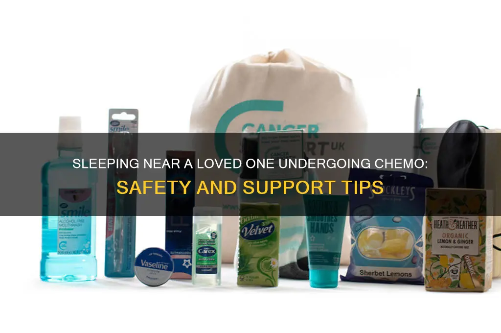 can i sleep next to someone getting chemo