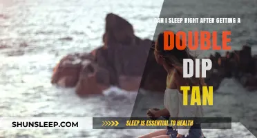 Double Dip Tan: Safe to Sleep Immediately After?