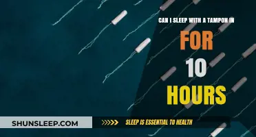 Overnight Tampon Use: What You Need to Know for a Restful Sleep