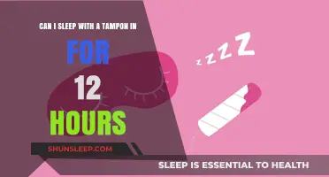 Overnight Tampon Use: What You Need to Know for a Restful Sleep