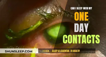 Sleeping with Daily Contacts: Is It Safe?