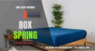 How to Sleep Well Without a Box Spring