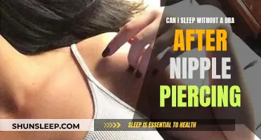 Piercing Aftercare: Sleeping Without a Bra, Safe?