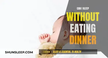 Skipping Dinner: A Good Night's Sleep?