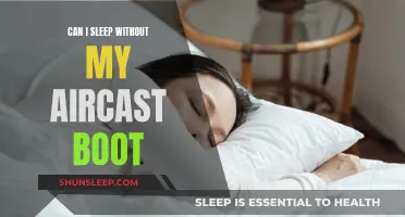 Aircast Boot: Sleep with It or Without It?