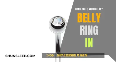 Belly Rings: Safe Sleep with Piercings