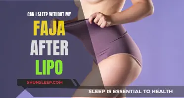 Faja After Lipo: To Sleep or Not?