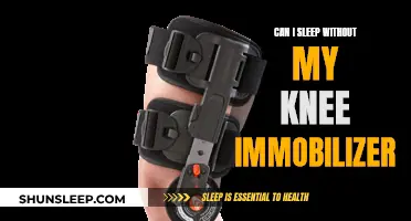 Knee Immobilizer: Should You Sleep Without It?