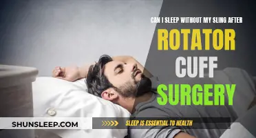 Should You Sleep Without a Sling After Rotator Cuff Surgery?
