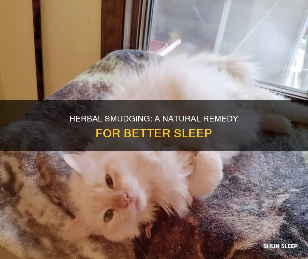 can i smudge for better sleep