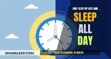 Staying Up Late: A Sleep Schedule Conundrum