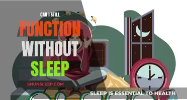 Sleep Deprivation: Functioning or Just Surviving?