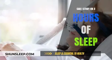 Sleepless Nights and Study Sessions: Is 3 Hours Enough?