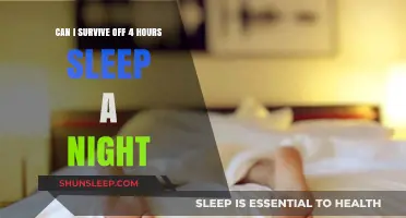 Thriving on Minimal Sleep: A Guide to Surviving with 4 Hours a Night