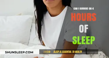 Thriving on Minimal Rest: A Guide to Surviving with 4 Hours of Sleep