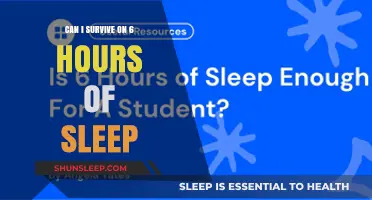 Thriving on Limited Rest: Is 6 Hours of Sleep Enough?