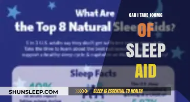 Taking Sleep Aids: 100mg Safe or Not?