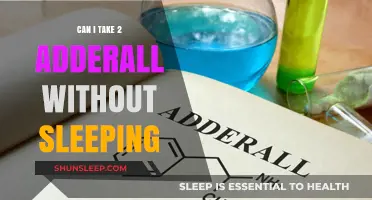 Adderall and Sleep: A Dangerous Mix?