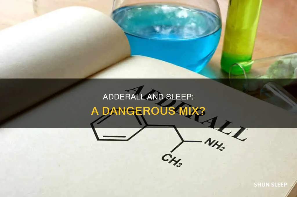 can i take 2 adderall without sleeping