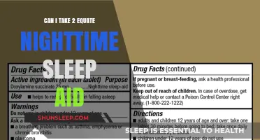 Nighttime Sleep Aids: Double Dose Safe?