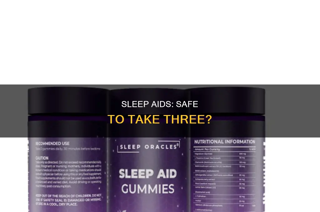 can i take 3 otc sleep aid