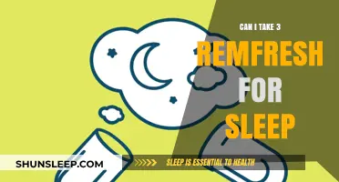 Remfresh for Sleep: Safe to Take 3?