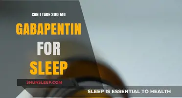 Gabapentin for Sleep: Is 300 mg Safe and Effective?