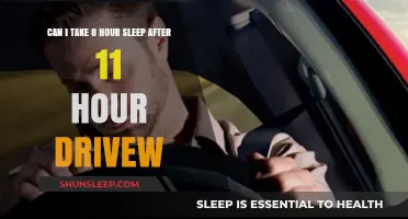 Restorative Slumber After a Long Drive: Is 8 Hours Enough?