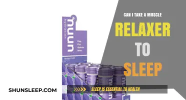 Muscle Relaxers: A Good Night's Sleep?