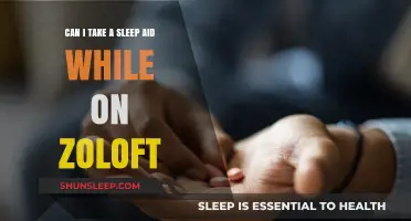 Sleep Aids and Zoloft: Safe Mix?