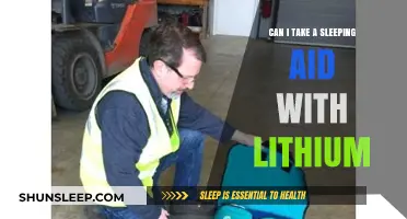 Sleeping Aids and Lithium: Safe Mix?