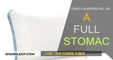 Full Stomach and Sleeping Pills: Safe or Not?