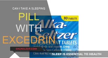 Sleeping Pills and Excedrin: Safe Mix?