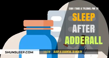 Tylenol PM and Adderall: Safe Sleep Aid Combo?