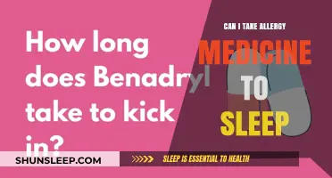 Allergy Medicine: A Sleep Aid?