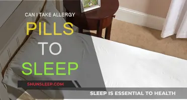 Allergy Pills: A Sleep Solution?