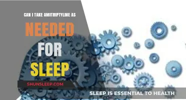 Amitriptyline for Sleep: Safe to Take as Needed?