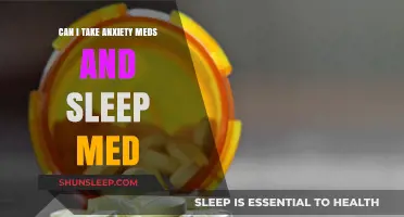 Anxiety and Sleep Meds: Safe Together?