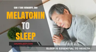 Benadryl and Melatonin: Safe Sleep Combo?