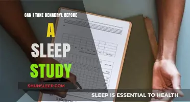 Benadryl Before Sleep Study: Safe or Not?
