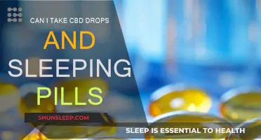 CBD Drops and Sleeping Pills: Safe Together?