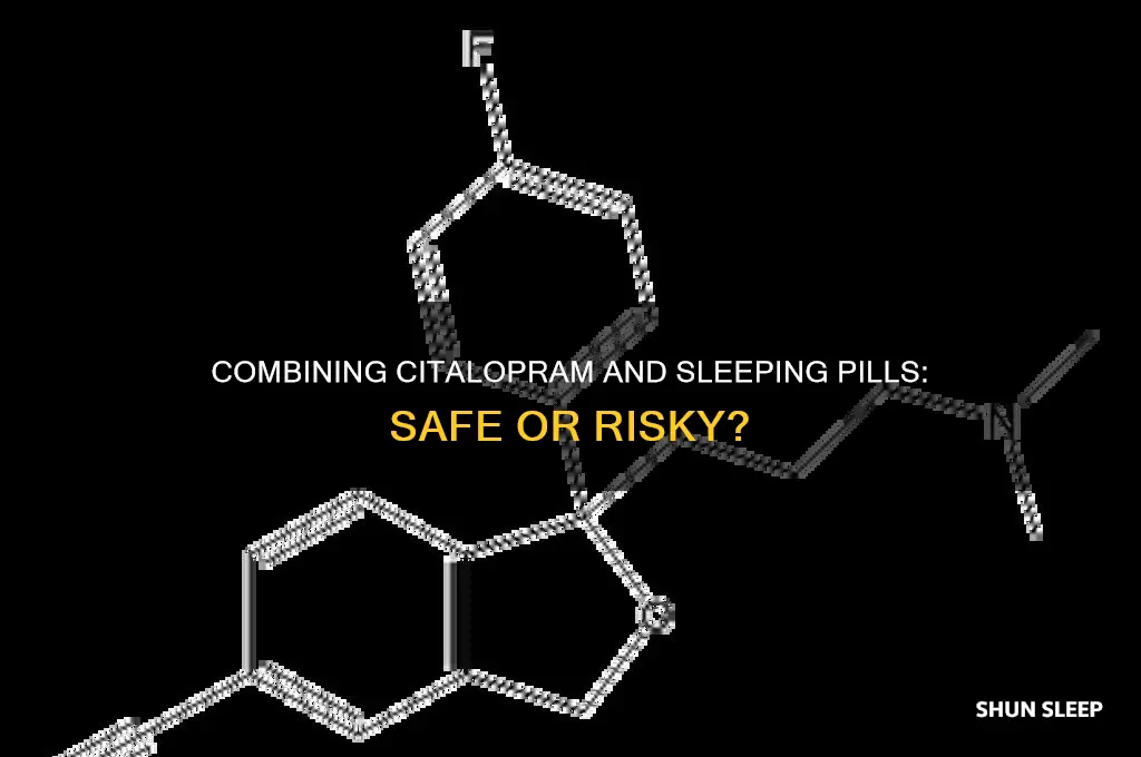 can i take citalopram with sleeping tablets