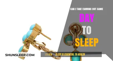 Earring Care: Sleeping with New Piercings